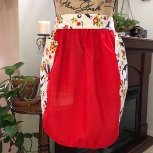 Vintage Panda Apron